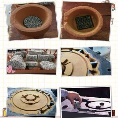Filtre à mousse en céramique d'alumine pour améliorer l'efficacité et les performances de la filtration de fonderie