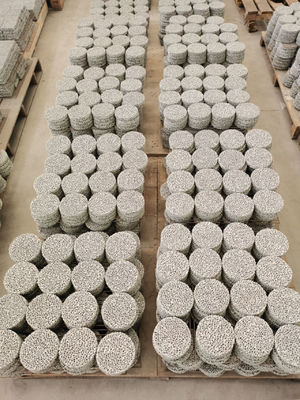 Filtre à mousse céramique pratique Zirconie Alumine au carbure de silicium pour la coulée de mousse poreuse