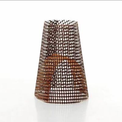 Personnaliser la largeur du bouchon et du disque de filtrage en laiton filet de filtrage pour le filtrage en fibre de verre sans alcalis