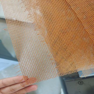 Maillage de filtrage en fibre de verre en forme de trou en diamant personnalisé pour la filtration de l'aluminium fondu