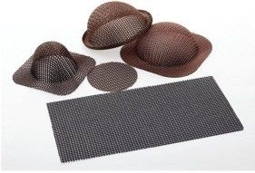 Filtre à filtrage en fibre de verre filtre à filtrage en treillis métallique tissé Cap d'écran pour filtre liquide