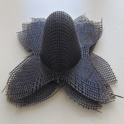 Couvercle et plateau de filtrage en laiton, treillis métalliques pour filtrage à fibres réfractaires