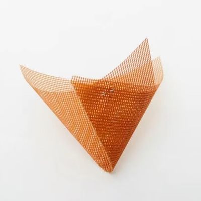 Filtreur de coulée en maille de fibre de verre pour capuchon de filtre à liquide de taille personnalisée 0,35-0,5 mm