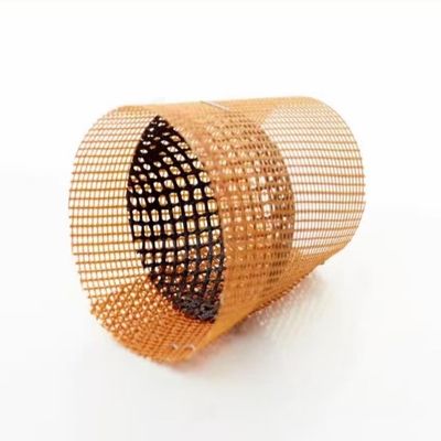 Filtreur de coulée en maille de fibre de verre pour capuchon de filtre à liquide de taille personnalisée 0,35-0,5 mm