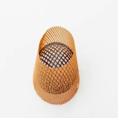 Personnaliser la largeur du filtre à fibre réfractaire pour la purification de la filtration des liquides métalliques