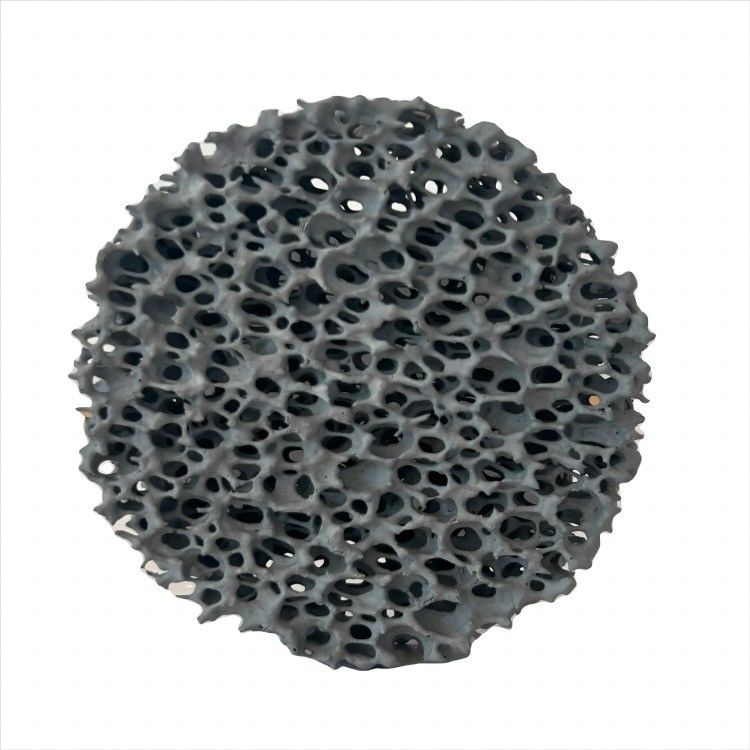 0Filtre à mousse céramique poreux de 30 mm de 0,01 mm avec 10 à 80 ppi pour la coulée
