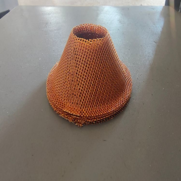 Filtre de coulée en fibre de verre à haute teneur en matériau filet de filtre ignifuge filtre de coulée en fibre de verre